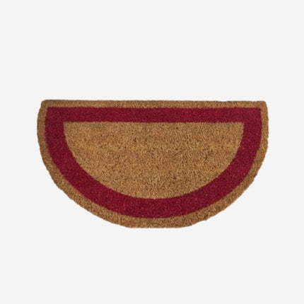 Slidstærk dørmåtte lavet af kokosfibre