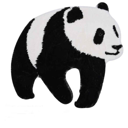 Blødt tæppe formet som en panda