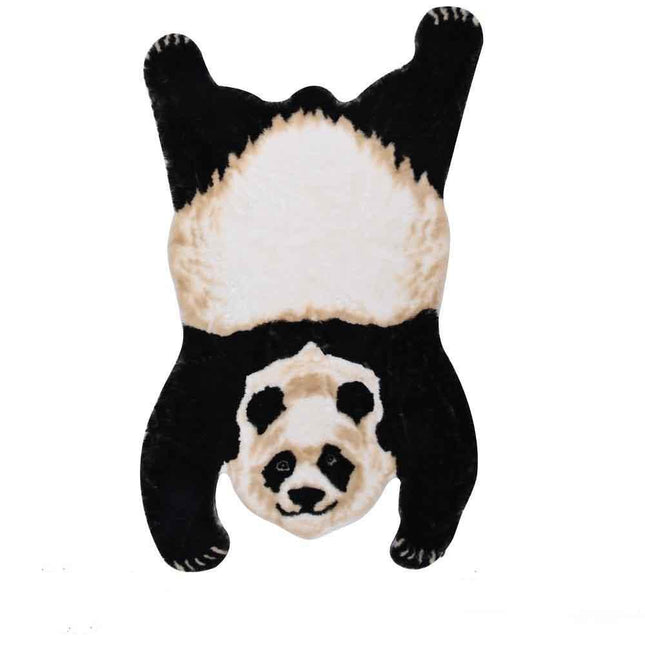 Sjovt tæppe med sovende panda motiv