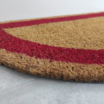 Slidstærk dørmåtte lavet af kokosfibre