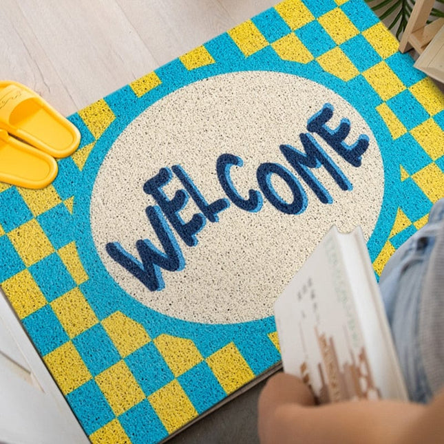 Design dørmåtte 'Welcome' til udendørs