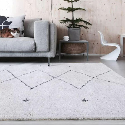 Stort berber gulvtæppe 300x200 cm