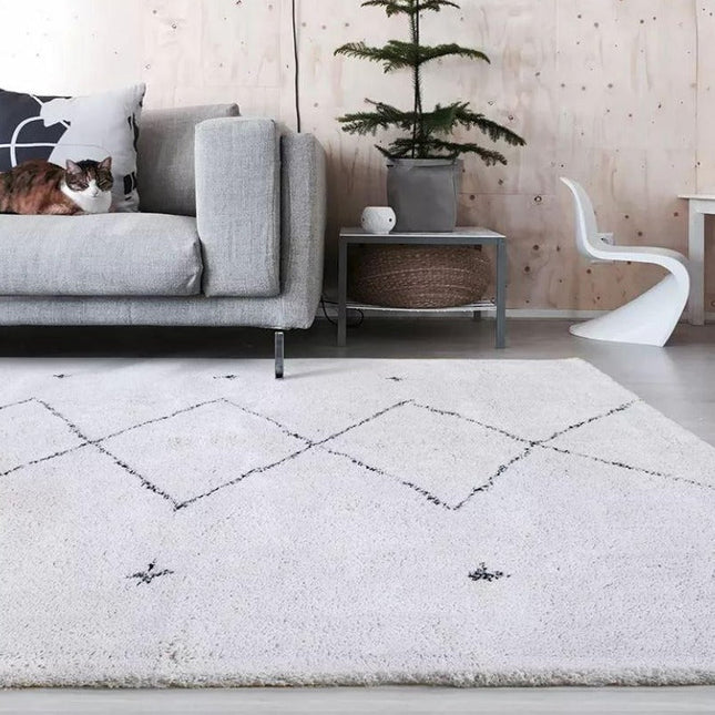 Stort berber gulvtæppe 300x200 cm