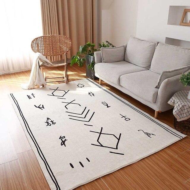 Berbertæppe i uld og bomuld