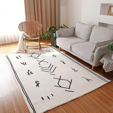 Berbertæppe i uld og bomuld