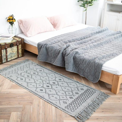 Lang berber løber med frynser