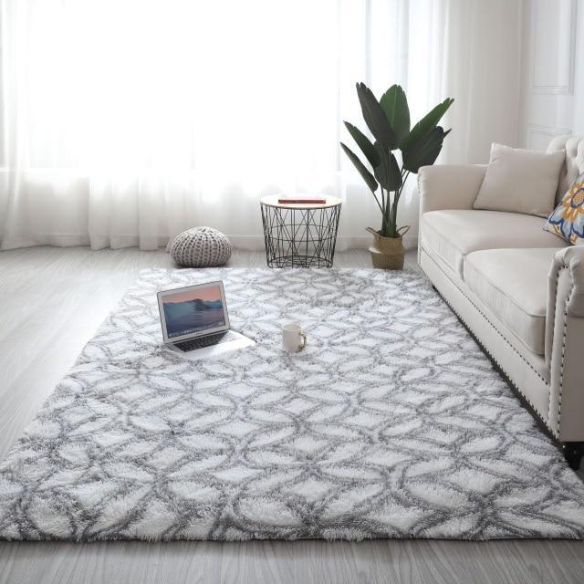 Blødt og vamset berber gulvtæppe