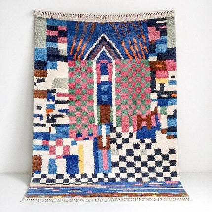 Originalt design berbertæppe til stuen