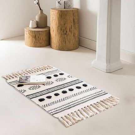 Lille berber tæppe med tuftet relief