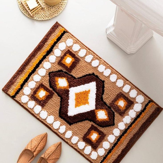 Bademåtte i marokkansk stil design