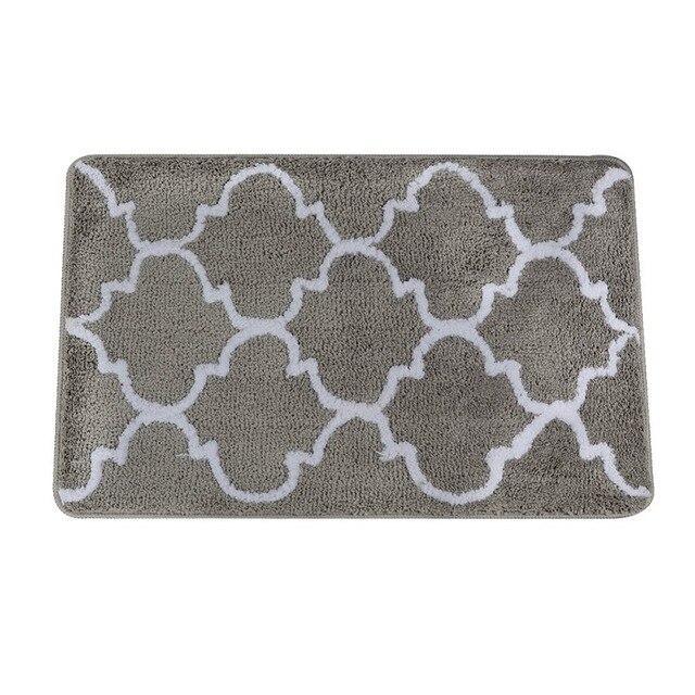 Bademåtte med mønster i berber-stil