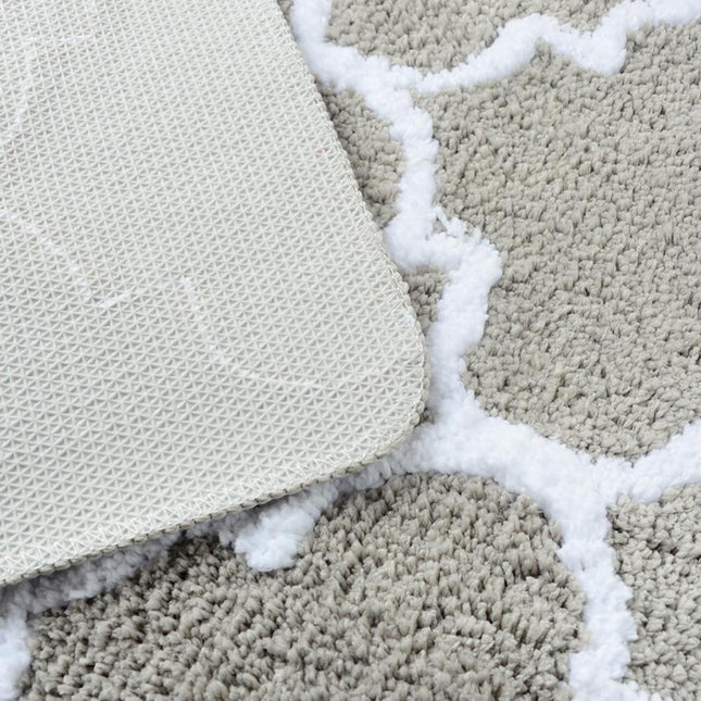 Bademåtte med mønster i berber-stil