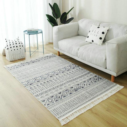 Udendørs tæppe med orientalsk design