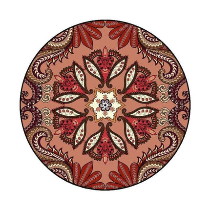 Rundt tæppe i italiensk design