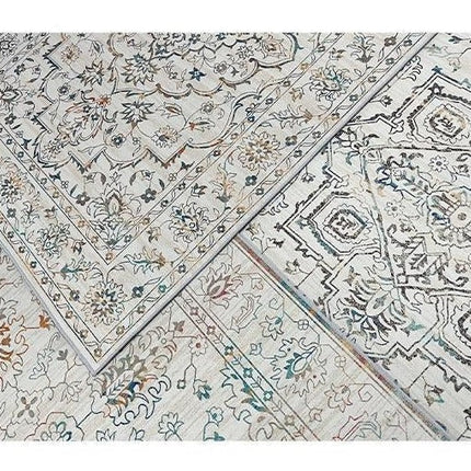 Vintage moldovisk gulvtæppe med mønster