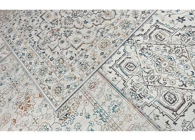 Vintage moldovisk gulvtæppe med mønster