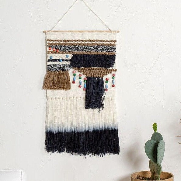 Vævet vægtæppe i belgisk design