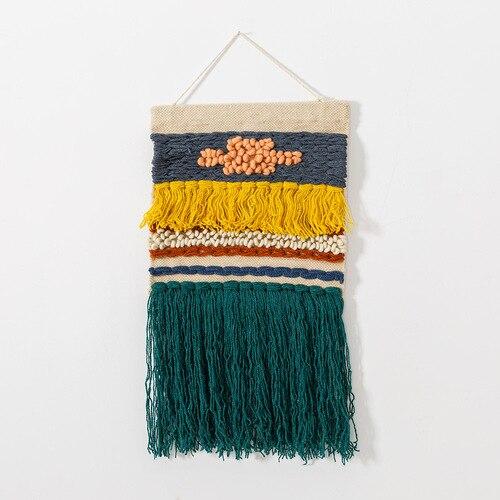 Dekorativt vægtæppe til udendørs brug