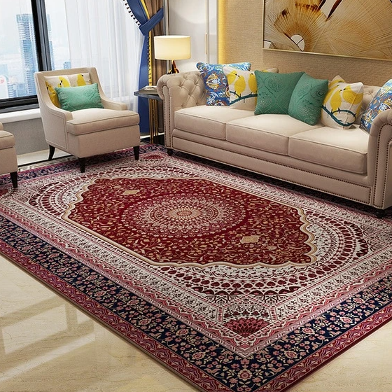 Autentisk persisk Abadeh gulvtæppe