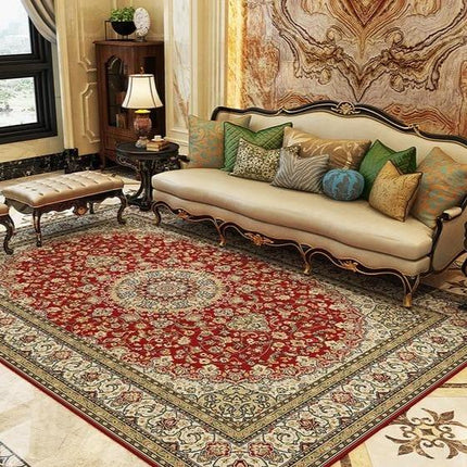 Kunstnerisk klassisk persisk tæppe design