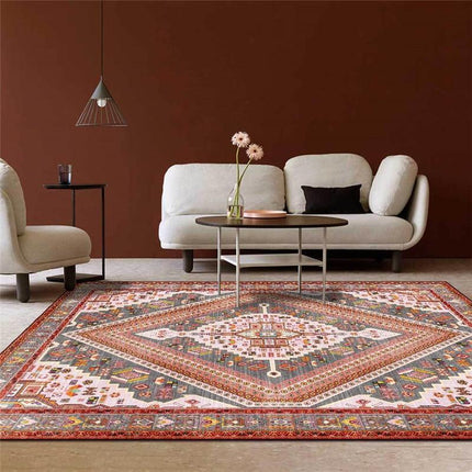 Moderne persisk tæppe geometrisk design