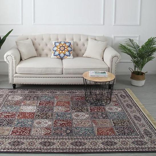 Persisk patchwork tæppe til stuen