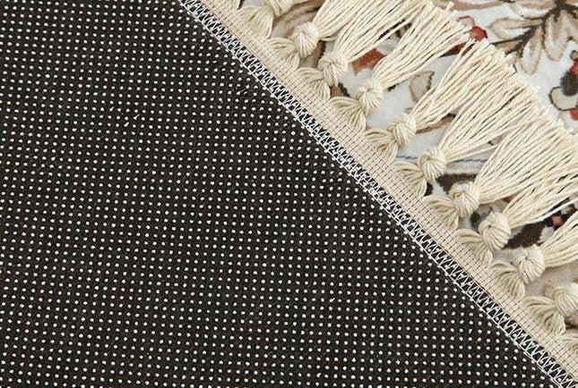 Klassisk rødt persisk tæppe til stuen