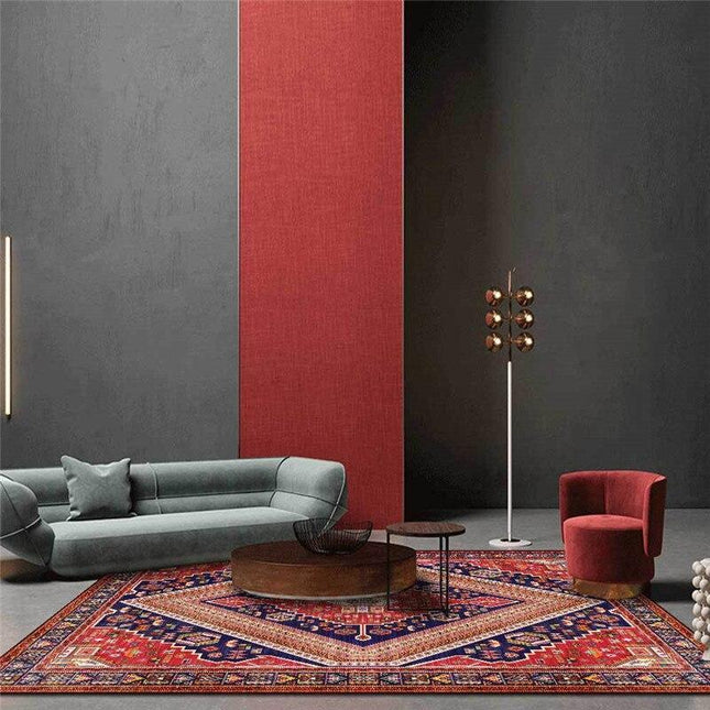 Stort persisk tæppe til spisestuen