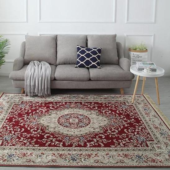 Moderne persisk tæppe til stuen