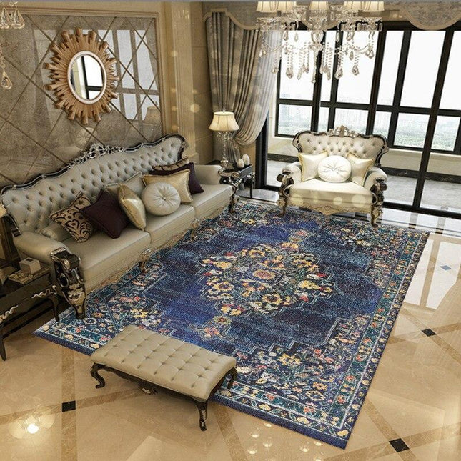 Persisk tæppe med distressed vintage look