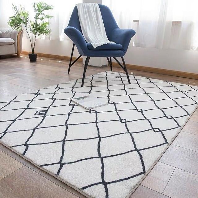 Berber gulvtæppe med diamantmønster