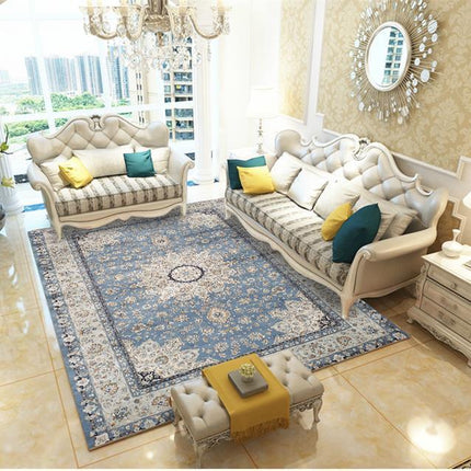 Elegant gulvtæppe i klassisk vintage stil